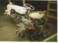 780 Skid unit removed from Standen sugar beet harvester